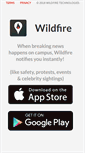 Mobile Screenshot of getwildfire.com