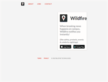 Tablet Screenshot of getwildfire.com